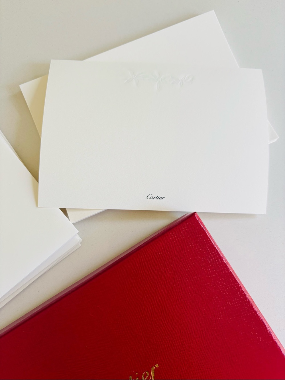 New Cartier Stationary Set of 10 - Picture 3 of 4